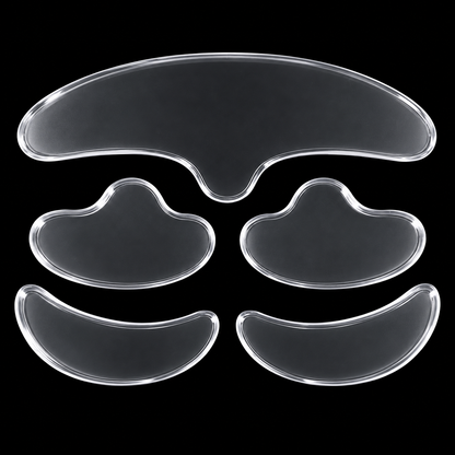Parches Faciales Reutilizables de Silicona