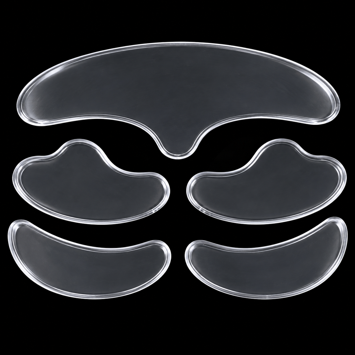 Parches Faciales Reutilizables de Silicona